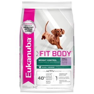Eukanuba Fit Body Weight Control Small Breed Adult Dry Dog Food