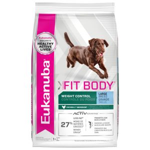 Eukanuba Fit Body Weight Control Large Breed Adult Dry Dog Food