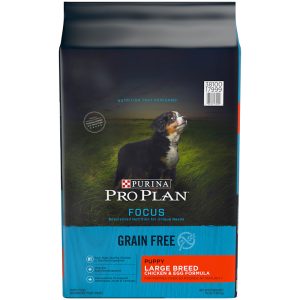 Purina Pro Plan Grain Free Large Breed Focus Chicken & Egg Formula Dry Puppy Food