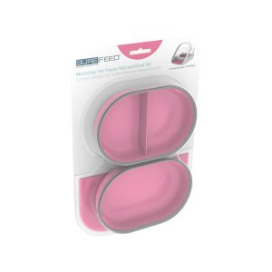 SureFlap SureFeed Pink Mat & Bowl Set for Pets