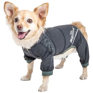 Dog Helios Namastail Lightweight Black Dog Hoodie Tracksuit
