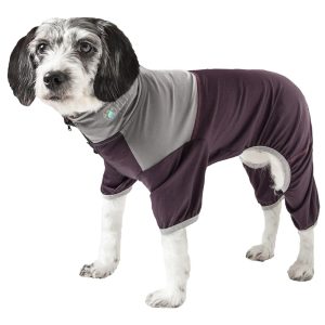 Pet Life Active Embarker Full Body Warm Up Brown Dog Sweaters