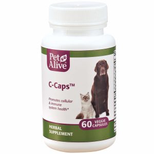 PetAlive Natural Herbal C-Caps Capsules Dog and Cat Supplement