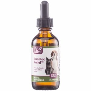 PetAlive Natural Herbal RuniPoo Relief Liquid Dog and Cat Supplement