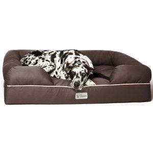 PetFusion Ultimate Orthopedic Memory Foam Brown Dog Bed & Lounge
