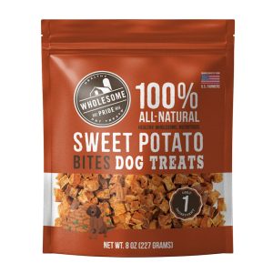Wholesome Pride Sweet Potato Mini Bites Dog Treats