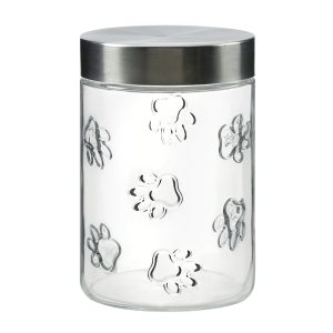 Amici Home Maxwell Dog Glass Canister for Pets