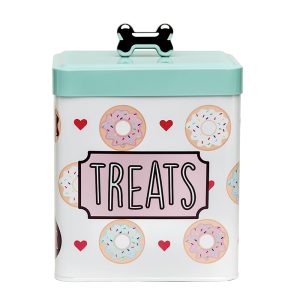 Amici Home Barkers Dozen Treats Canister for Pets