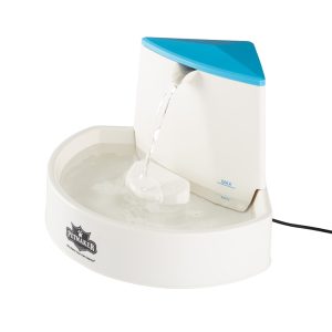 PETMAKER White Automatic Electric Water Dispenser for Dogs & Cats