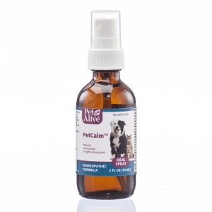 PetAlive PetCalm Oral Spray Natural Homeopathic Formula for Nervous System Balance and Stress for Pets