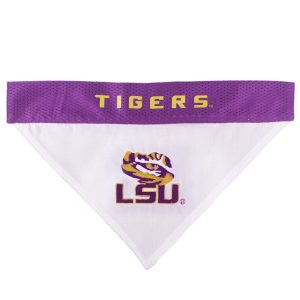 Pets First Louisiana State Reversible Bandana for Dogs