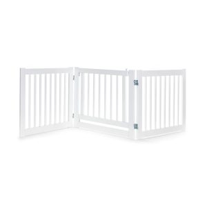 Primetime Petz 360 Degree Configurable White Pet Gate with Door