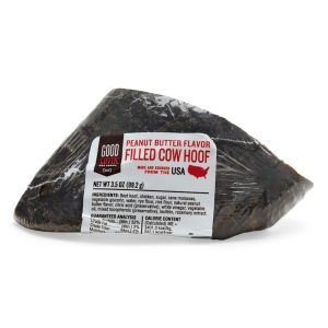 Good Lovin' Peanut Butter Flavor Filled Cow Hoof Dog Chew