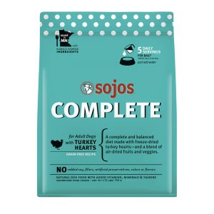 Sojos Complete Grain-Free Adult Turkey Recipe Freeze-Dried Raw Dog Food