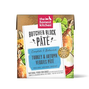 The Honest Kitchen Butcher Block Pate: Turkey & Autumn Veggies Pate Wet Dog Food
