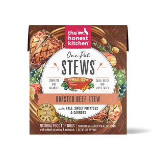 The Honest Kitchen One Pot Stews: Roasted Beef Stew with Kale, Sweet Potatoes & Carrots Wet Dog Food