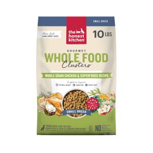 The Honest Kitchen Gourmet Whole Food Clusters Whole Grain Chicken & Superfoods Recipe Small Breed Dog Food