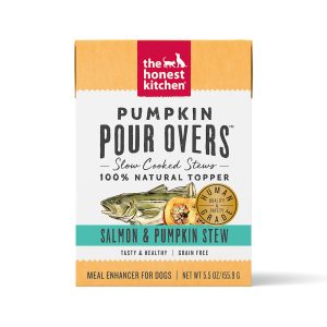 The Honest Kitchen Pumpkin Pour Overs: Salmon & Pumpkin Stew Wet Dog Food Topper