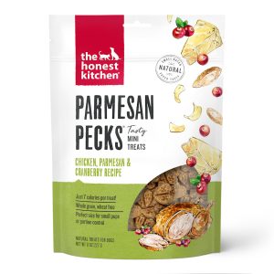 The Honest Kitchen Parmesan Pecks: Chicken, Parmesan & Cranberry Recipe Dog Treats