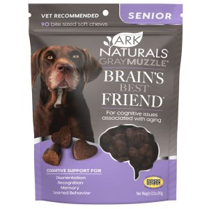 Ark Naturals Gray Muzzle Brain's Best Friend Dog Soft Chews