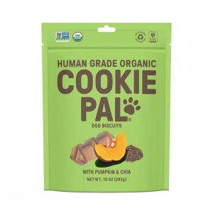 CookiePal Organic Pumpkin and Chia Recipe Dog Biscuits