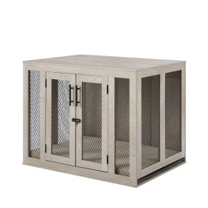 UniPaws Crate with Cushion and Tray for Dogs