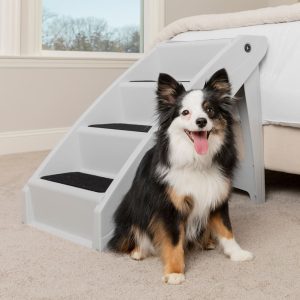 PetSafe CozyUp Gray Folding Pet Steps