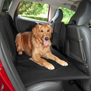 FurHaven Black Deluxe Barrier & Seat Protector with Carry Bag