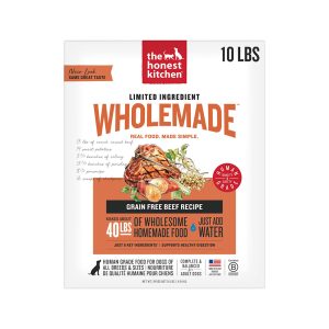The Honest Kitchen Wholemade Limited Ingredient Beef Dog Food