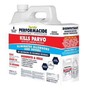 PERFORMACIDE STARBRITE Kills Parvo Disinfectant Kit for Dogs, 1 Gallon