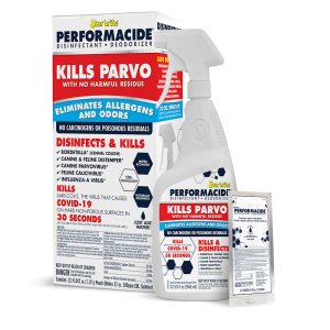 PERFORMACIDE STARBRITE Kills Parvo Disinfectant Kit for Dogs