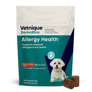 Vetnique Dermabliss Seasonal Allergy & Immune Support Soft Chew for Dogs