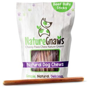 Nature Gnaws Beef Bully Sticks Natural Dog Chews