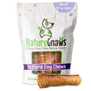 Nature Gnaws Beef Trachea Natural Dog Chews