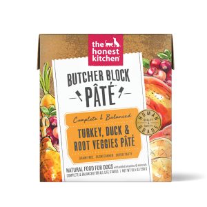 The Honest Kitchen Butcher Block Pate: Turkey, Duck & Root Veggies Pate Wet Dog Food