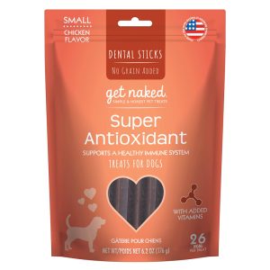 Get Naked Super Antioxidant Chicken Flavor Small Dog Treats