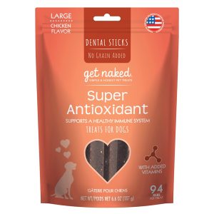 Get Naked Super Antioxidant Chicken Flavor Large Dog Treats