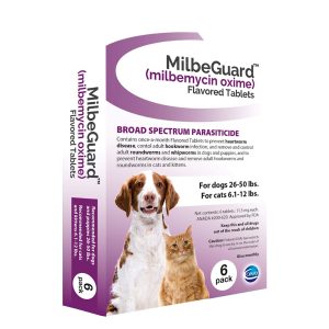 MilbeGuard Flavor Tabs 26 to 50 lb dog