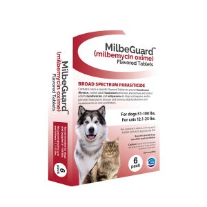 MilbeGuard Flavor Tabs 51 to 100 lb dog