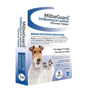 MilbeGuard Flavor Tabs 11 to 25 lb dog