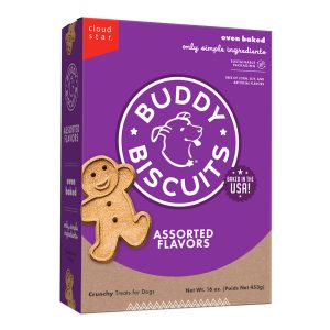 Buddy Biscuits Assorted Flavors Crunchy Dog Treats