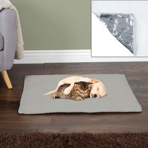 Pet Adobe Gray Thermal Dog Bed