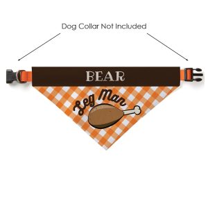 Custom Personalization Solutions Leg Man Dog Bandana