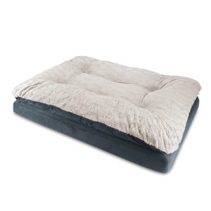 Canine Creations Blue Rectangle Dog Bed