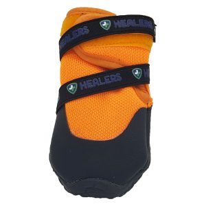 HEALERS Orange Urban Walker III Dog Boots Set