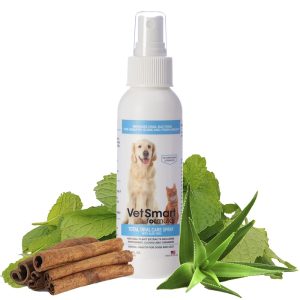 VetSmart Formulas Total Oral Care Spray with Aloe Vera for Dogs and Cats