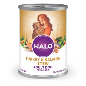 Halo Adult Holistic Turkey & Salmon Recipe Canned Dog Food