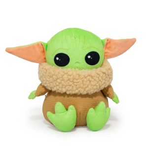 Buckle-Down Mandalorian Star Wars The Child Sitting Pose Plush Squeaker Dog Toy