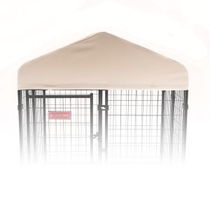 Lucky Dog Khaki Studio & Studio Jr Canopy Dog Kennel Cover