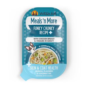 Weruva Meals 'n More Funky Chunky with Chicken Breast & Veggies in Gravy Wet Dog Food